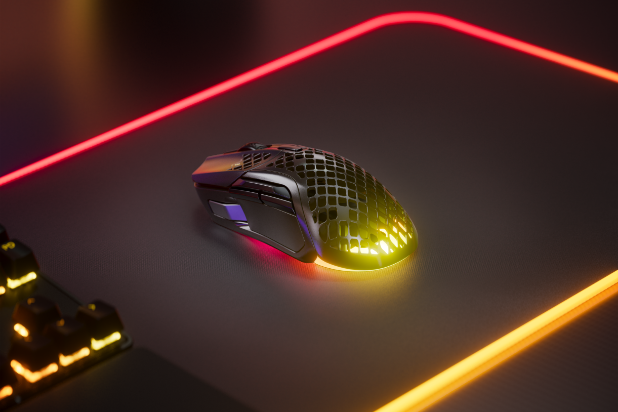 SteelSeries Aerox 5 Wireless Mouse Ultra Lightweight Gaming Mouse