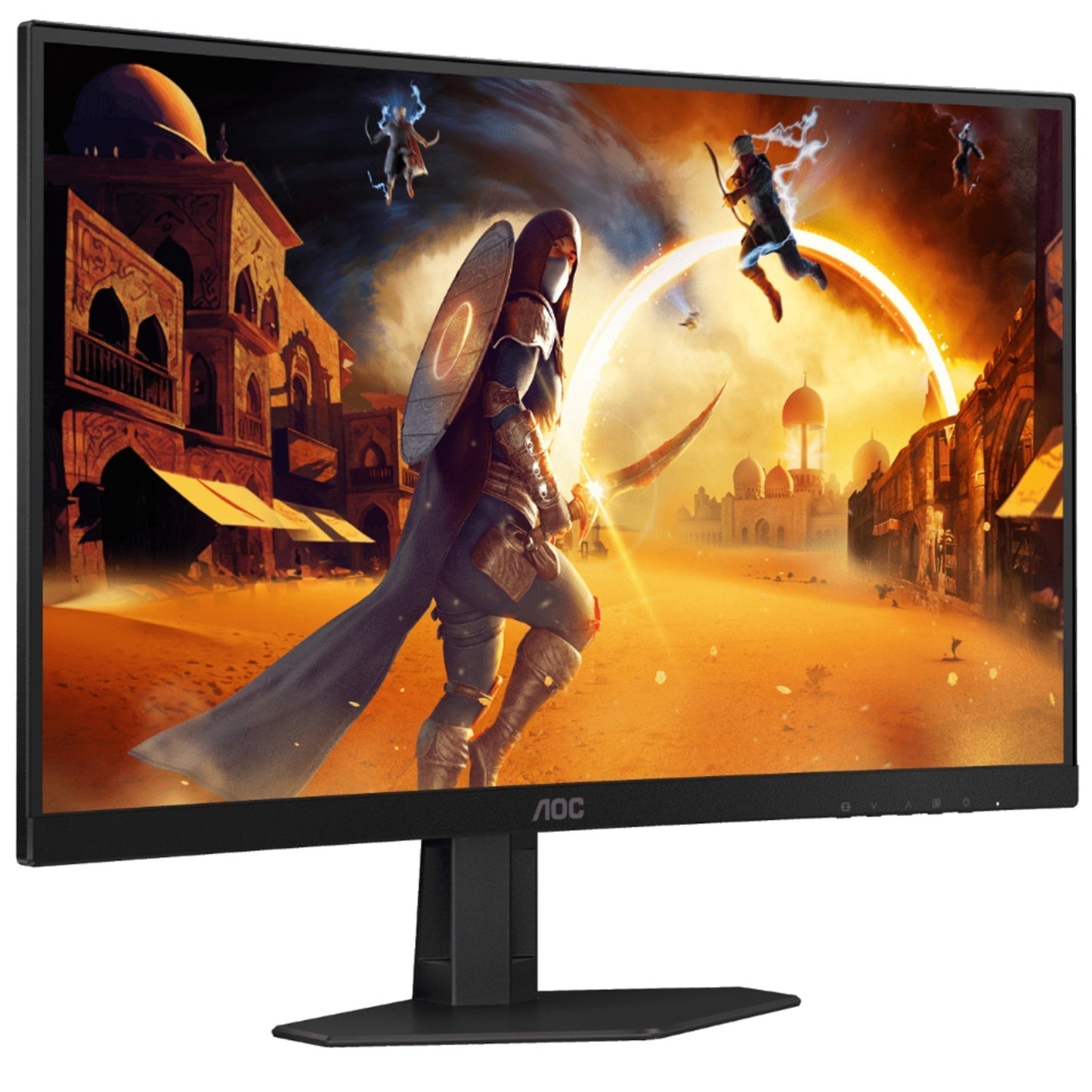 AOC CQ27G4 27" Curved 2560x1440 QHD 1ms HDMI DP 180Hz Gaming Monitor