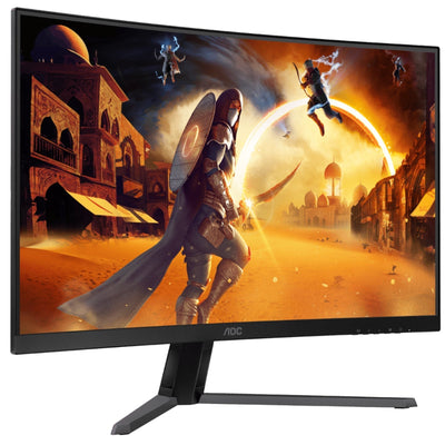 AOC CQ32G4E 32" Curved 2560x1440 1ms VGA HDMI DP 180Hz Gaming Monitor