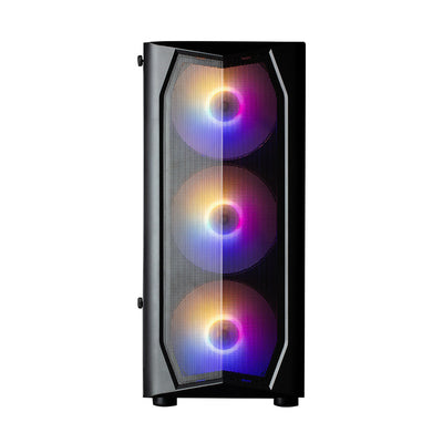 Zalman N4 Rev.1 ATX Black Mid Tower Case 4x140mm RGB