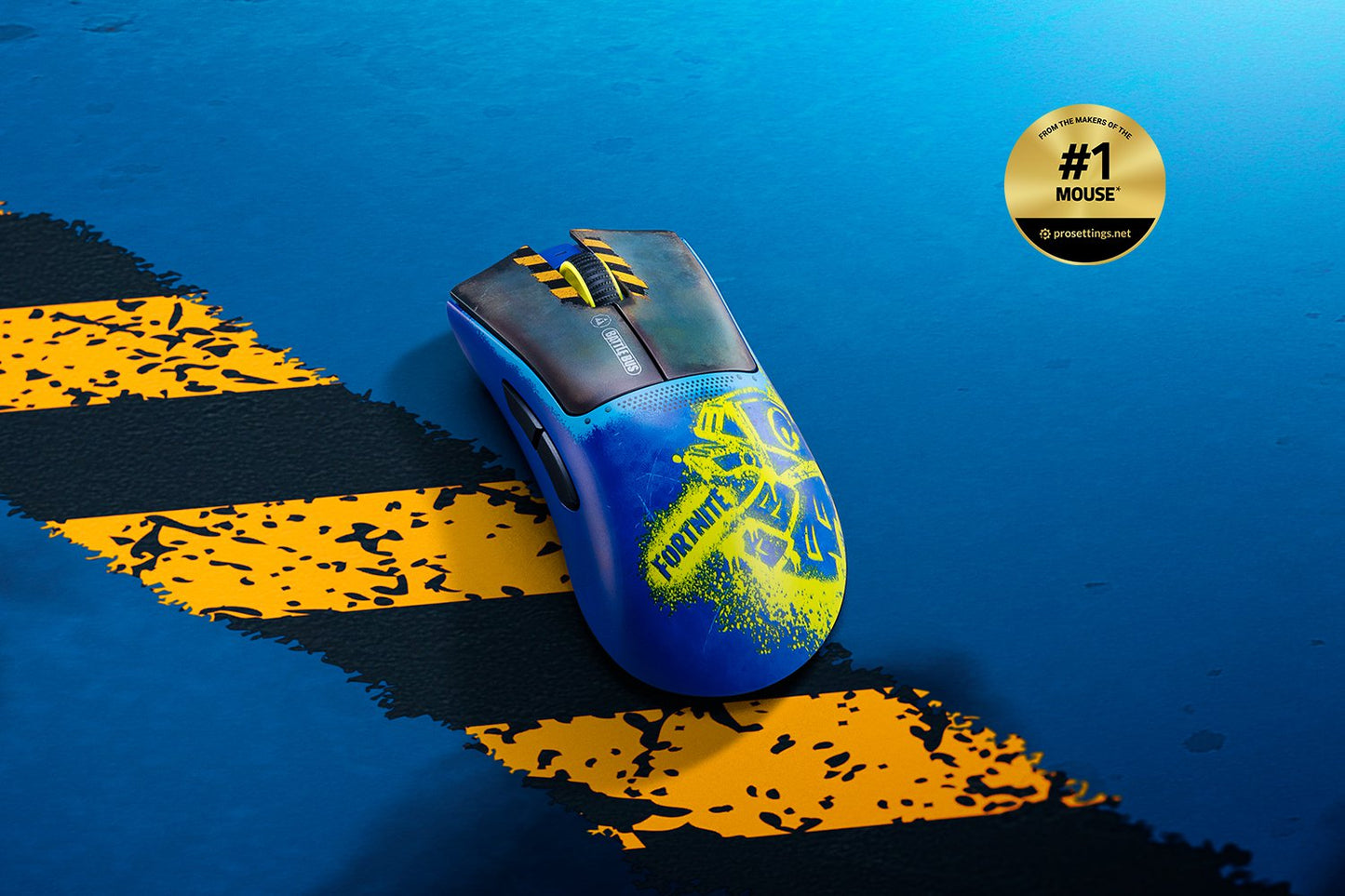 Razer DeathAdder V3 Pro - Ergonomic Wireless Gaming Mouse - Fortnite Edition