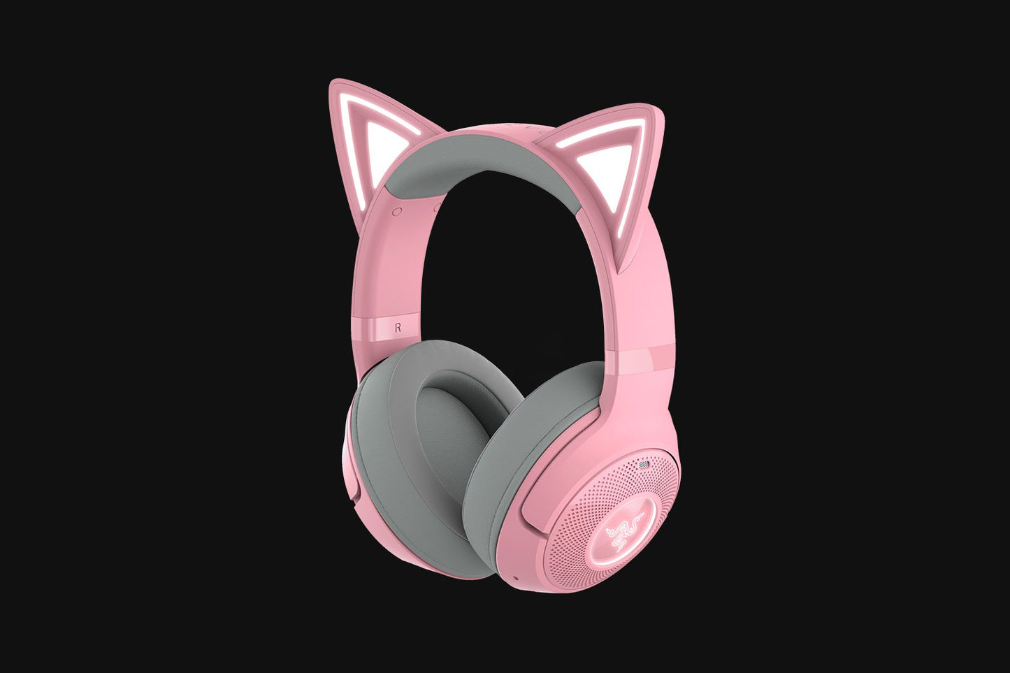 Razer Kraken Kitty V2 BT - Quartz Edition - Wireless Bluetooth RGB Headset
