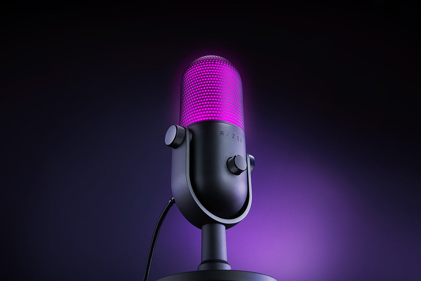 Razer Seiren V3 Chroma - RGB USB Microphone with Tap-to-Mute