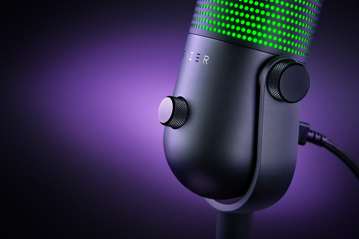 Razer Seiren V3 Chroma - RGB USB Microphone with Tap-to-Mute