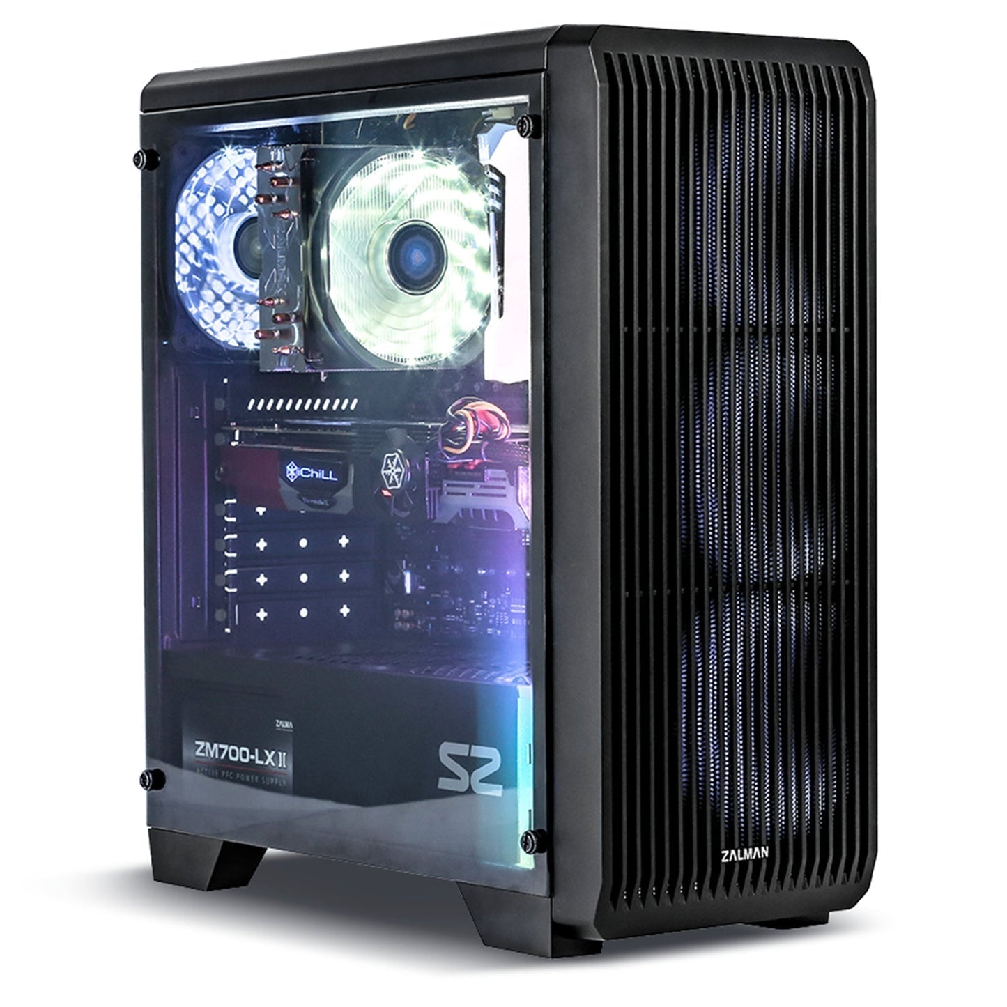 Zalman S2 ATX Black Mid Tower Case