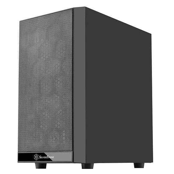 SilverStone PS15B-PRO mATX MiniTower Case Black Tempered Glass