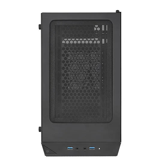 SilverStone PS15B-PRO mATX MiniTower Case Black Tempered Glass