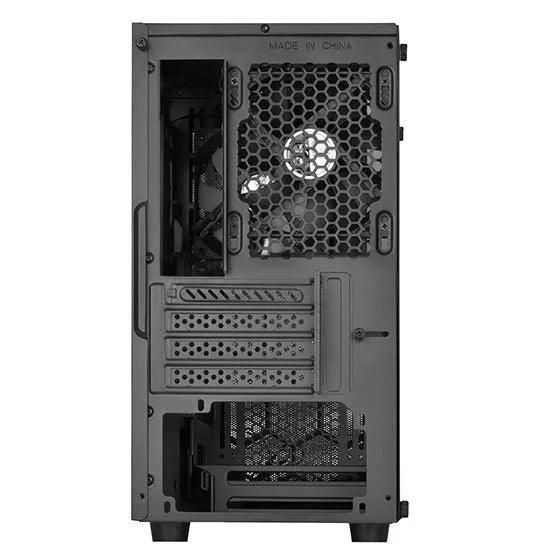 SilverStone PS15B-PRO mATX MiniTower Case Black Tempered Glass