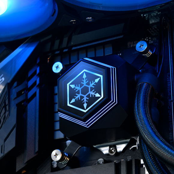 SilverStone PF240-ARGB-V2 PermaFrost Liquid Cooler - Dual Fan